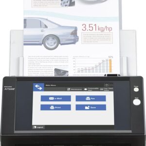 RICOH N7100E Network Scanner with Large Touch Screen