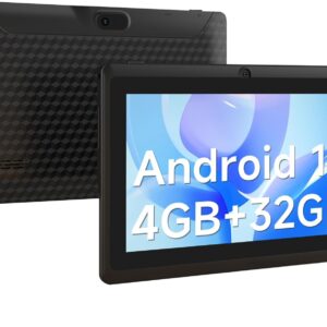 7 Inch Android 12 Tablet, 4GB RAM 32GB ROM, Quad-Cor…
