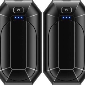 Rechargeable Hand Warmers, Dnaleao 2 Pack 4000mAh Electric Hand Warmers…