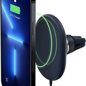 iOttie Velox Magnetic Wireless Phone Charger with Air Vent for Car…