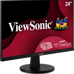 ViewSonic VA2447-MH 24-Inch Full HD 1080p Monitor with…