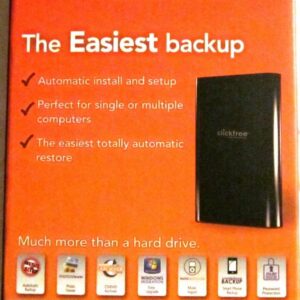 Clickfree Automatic Backup for Windows or Mac