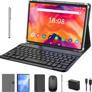 Tablet with keyboard, 2 in 1 tablet, 6GB+128GB, 1TB Expandable,…