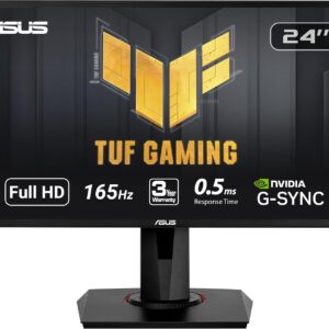 ASUS VG248QG 24″ G-SYNC Gaming Monitor 165Hz 1080p 0.5ms…