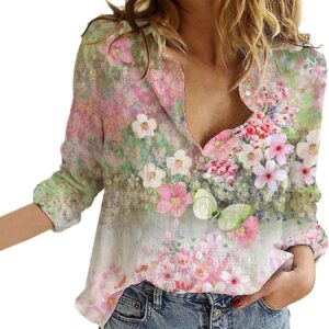 Women's Button Down Shirts 2024 Casual Button Down Shirts…