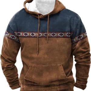 Men's Winter Hoodies Running Sports Sweatshirts Long Sleeve Hooded Sweatshirt…