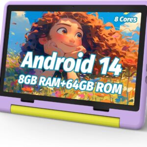 Kids Tablet, 10 Inch Android 14 Kids Tablet, Tablet…