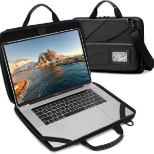 Laptop Case Hard Laptop Bag for Men and Women with Shoulder Strap…
