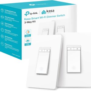 Kasa Smart 3-Way Dimmer Switch KIT, Dimmable Light Switch…