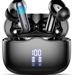 Wireless Headphones, Bluetooth 5.3 In-Ear Headphones with HiFi…