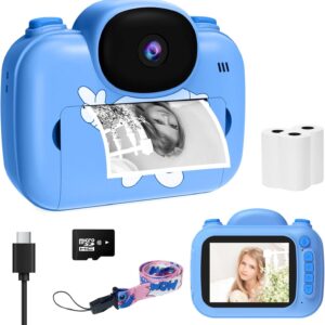 Kids Camera with 3.5 Inch Instant Print, Kids Camera,…