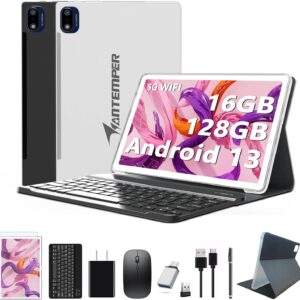 ANTEMPER 2024 10 Inch Android 13 Tablets, 5G WiFi Tablet Mit…