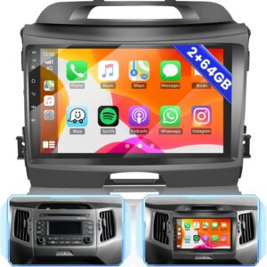 Hikity 2+64G for Kia Sportage 2010-2016 Android Car Stereo with…