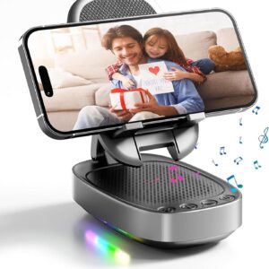 Gifts for Men and Women, Wireless Bluetooth Speaker Phone Holder…