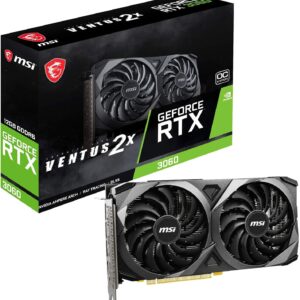 MSI Gaming GeForce RTX 3060 12GB 15 Gbps GDRR6 192-Bit HDMI/…