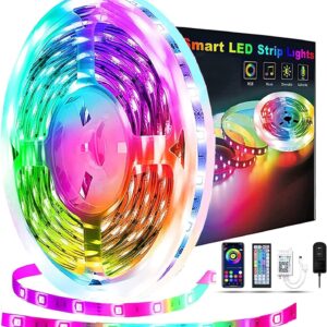 65.6ft LED Strip Lights, LED Strip Lights with Timer Timing,…