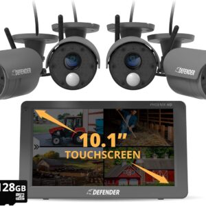 Defender Phoenix HD wireless security camera system with 10….