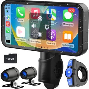 Waterproof Touch Screen for Motorcycle Dash Cam…