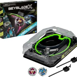 Beyblade X Xtreme Battle Set with Beystadium Arena with…