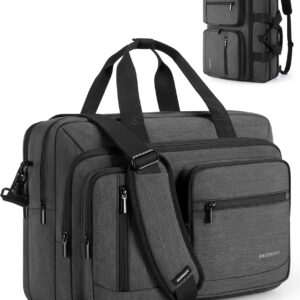 BAGSMART 3 in 1 Laptop Bag for Men, 17.3 Inch Computer Briefcase…