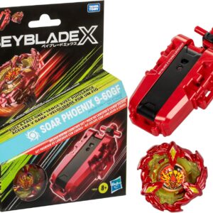 Beyblade X Soar Phoenix 9-60GF Deluxe String Launcher Set with…