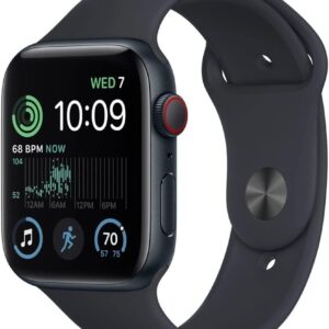 Apple Watch SE (2nd gen) (GPS + Cellular, 40 mm) – Midnight A …