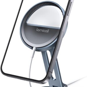 Lamicall Phone Holder for 15W Apple MagSafe Charger – Col…