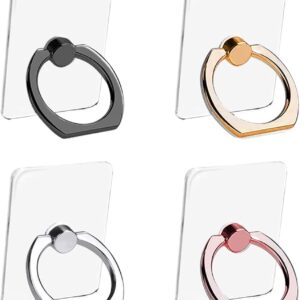 Skypia Transparent finger ring support, 4 cell packages …
