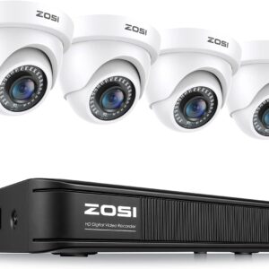 ZOSI 1080P H.265+ Home Security Camera System with AI Human …