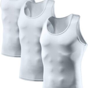 ATHLIO 3 Pack Cool Dry Compression Tank Tops…