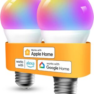 Refoss Smart Bulbs Works with Apple HomeKit, Color Changing …