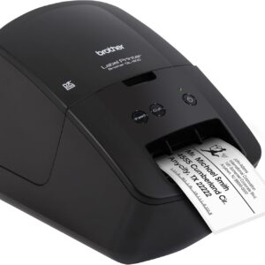 Brother QL-600 Economical Desktop Monochrome Label Printer, QL…