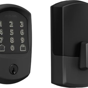 Schlage BE489WB GRW 622 Encode WiFi Deadbolt Smart Lock,…