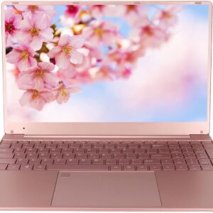 15.6 Inch Laptop – Computer with Quad-Core CPU and IPS Screen, 16GB…