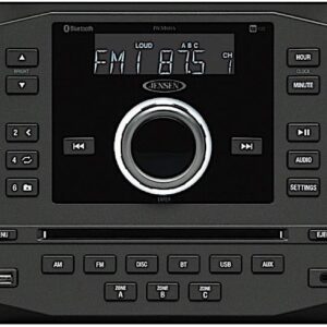 Jensen JWM62A AM|FM|DVD|CD|USB|AUX|App Ready Bluetooth Wallm…