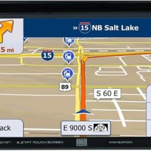Dual Electronics XNAV267BT 6.2 Inch LED Backlit Double DIN Monitor…