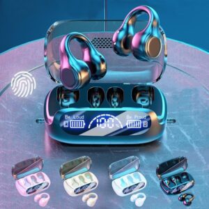 Open Ear Bluetooth 5.3 Headphones, Sports Headphones…