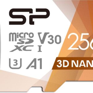 Silicon Power 256GB U3 SDXC Micro SD Card up to 100MB/s High…