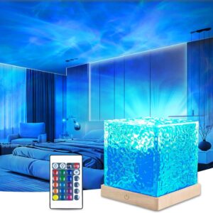 Luminorthe Luminorte Luminorte Cube lamp Ocean Wave Projector, 16 colors N …