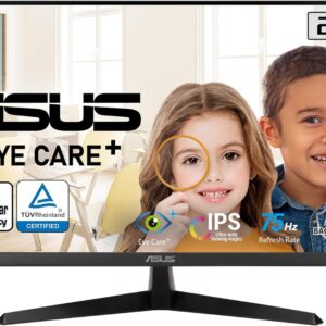 ASUS VY279HE 27 “OCULAR CARE MONITOR, 1080P Full HD, 75Hz, IPS, …