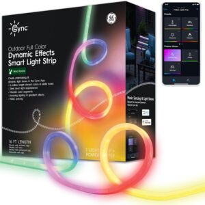 Cync GE Dynamic Effects Smart LED Light Strip with Music Sync…