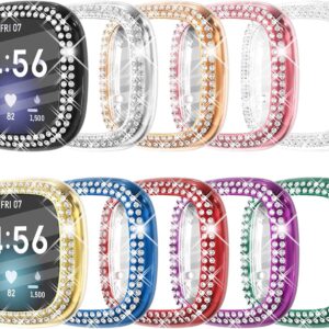 Fullife 10 Pack TPU Screen Protector for Fitbit Versa 3…