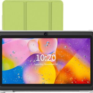 7 Inch Tablet with Case, Quad Core Android 11, 32GB ROM, WiF…