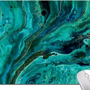 Hokafenle mouse pad, green gum marble mouse mouse …