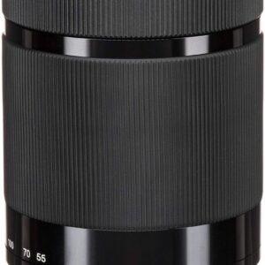 Sony E 55-210mm F4.5-6.3 Lens for Sony E-Mount Cameras (Black…