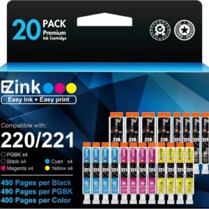 Ink cartridge replacement compatible with EZ ink for Canon PGI22 …