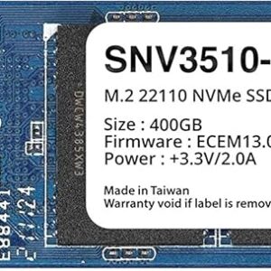 SYNOLOGY M.2 22110 NVME SSD SNV3510 400GB (SNV3510-400G)