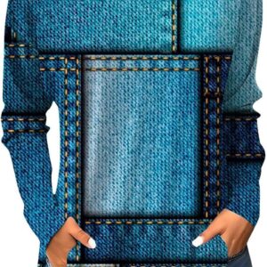 Blouses and tops for women Tunic shirt with false collar and long sleeves…