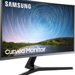 SAMSUNG 27-Inch CR50 Frameless Curved Gaming Monitor (LC27R5…
