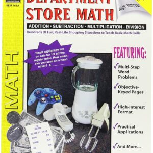 Remedia Publications REM161A Department Store Mathematics, Game Console…